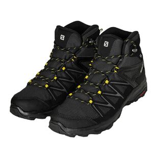 Salomon Men's Daintree Gore-Tex Mid Hiking Boots Night Sky, Black & Antique Moss 13