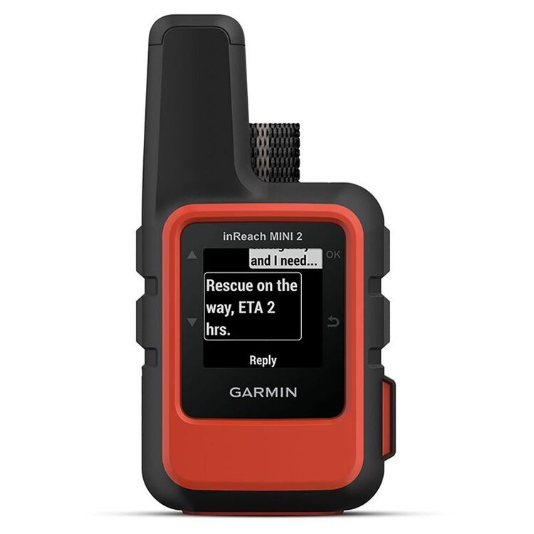Garmin inReach Mini 2 Compact Satellite Communicator With GPS Red