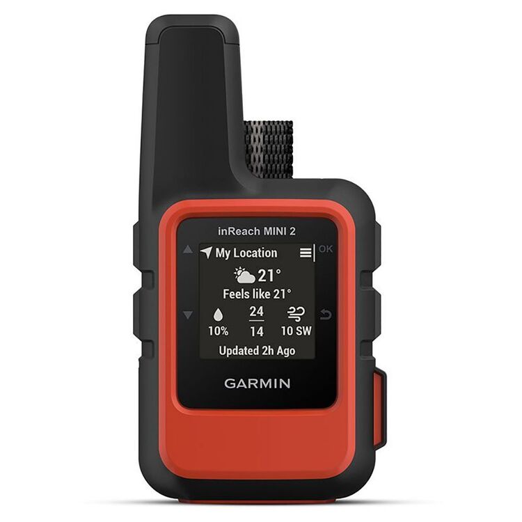 Garmin inReach Mini 2 Compact Satellite Communicator With GPS Red