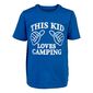 Cape Kids' Love Camping Tee Cobalt