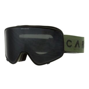 Carve Men's Summit Snow Goggles Olive / Grey / Yellow One Size