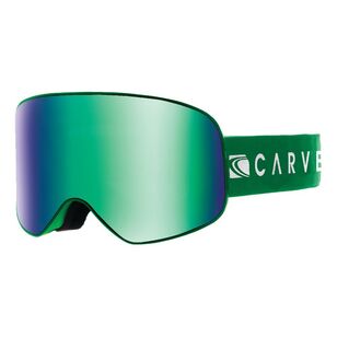 Carve Men's Frother Snow Goggles Green One Size Fits Most