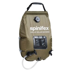 Spinifex Deluxe 20L Solar Powered Camp Shower Green