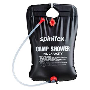 Spinifex 19L Solar Powered Shower Black