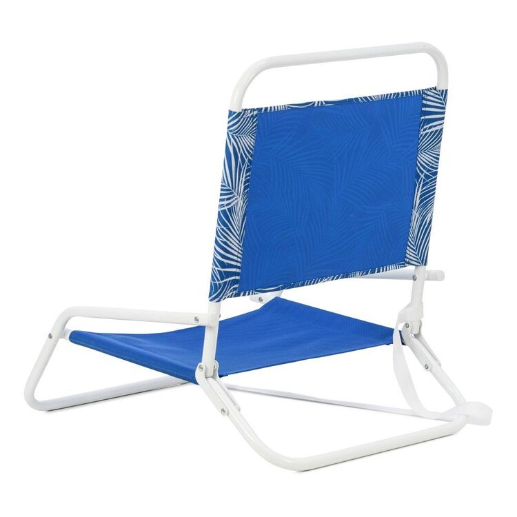 Life! Beach Chair Blue Palm