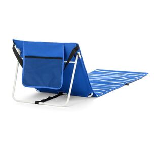 Life! Paradise Lounger Chair Blue Stripe