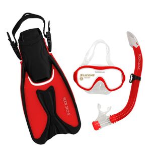 Body Glove Rave Youth 2.0 Snorkelling Set Red