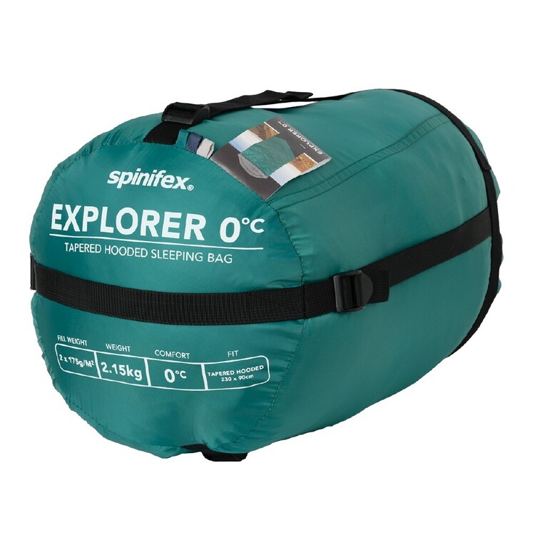 Spinifex Explorer 0° Sleeping Bag Green Green
