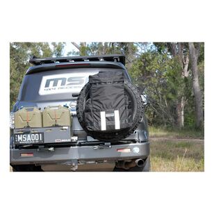 MSA 4X4 Rear Wheel Storage Bag Black