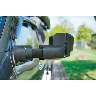 MSA 4X4 Electric Black Towing Mirror To Suit Toyota Land Cruiser 200 Series 2007 - Current Black
