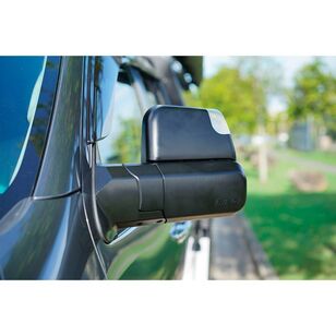 MSA 4X4 Electric Black Towing Mirror To Suit Toyota Land Cruiser 200 Series 2007 - Current Black