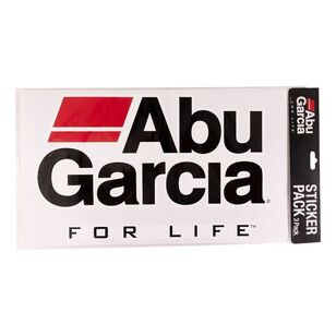 Abu Garcia Boat Sticker (3 Pack) Multicoloured