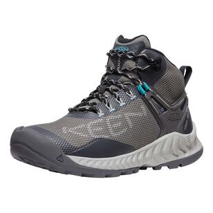 Keen Women's Nxis Evo Waterproof Mid Hiking Shoes Magnet Ipanema