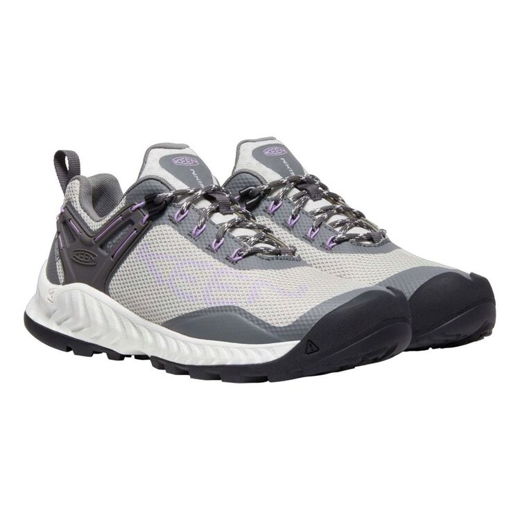 Keen Women's Nxis Evo Waterproof Low Hiking Shoes Steel Grey & English ...