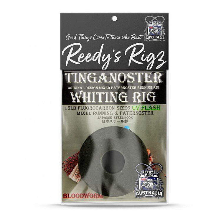 Reedy's Rigs Whiting Rig Tinganoster Bloodworm 6