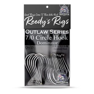 Reedy's Rigs Circle Dominator Hooks Pack Black