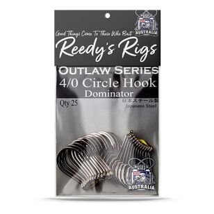 Reedy's Rigs Circle Dominator Hooks Pack Black