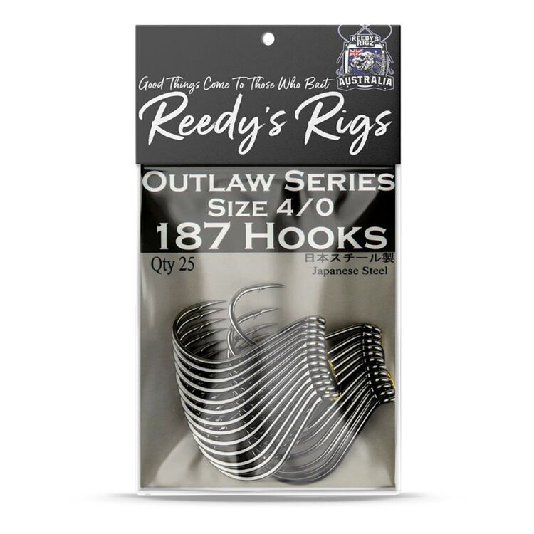 Reedy's Rigs 187 Suicide Hooks 25 Pack