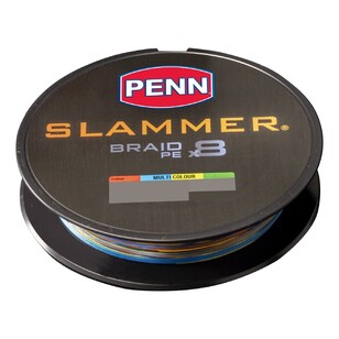 Penn Slammer Braid Line 400 Metre Spool Multicoloured