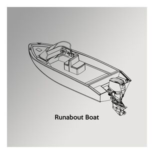 Oceansouth Runabout Cover 4.7m - 5m White 4.7M - 5.0M