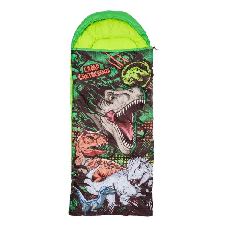 Jurassic World Hooded Kids Sleeping Bag