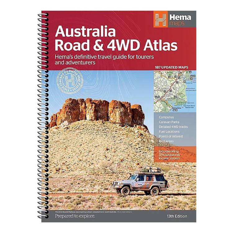 Hema Maps Australia Road & 4WD Atlas
