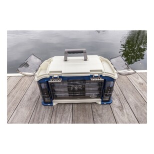 797 plano tackle box Fishing fishandfinnoutfitters Keep all your recently tied specialty flies and streamers dry and safe in 1 of the 4 lower utility boxes Angled Tackle System Plano 797