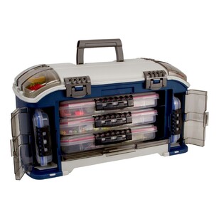 Plano Elite Series 797 3700 Angled System Tackle Box Blue