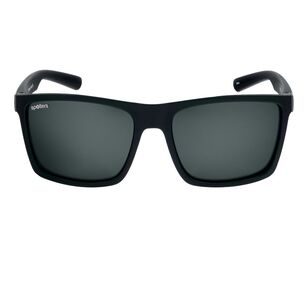 Spotters Riot Polarised Sunglasses Matte Black & Carbon