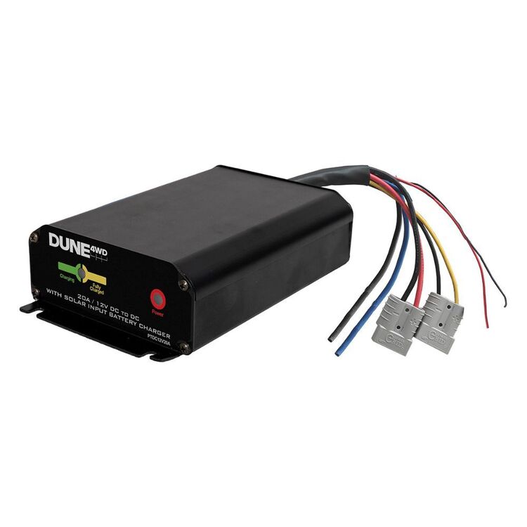 Dune 4WD 20 AMP 8 Stage DC To DC Charger With Solar Input