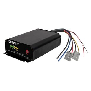 Dune 4WD 20 AMP 8 Stage DC To DC Charger With Solar Input Black 20A