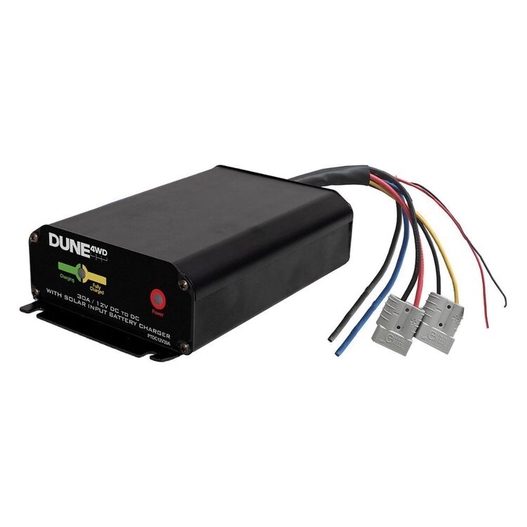 Dune 4WD 30 AMP 8 Stage DC to DC Charger With Solar Input
