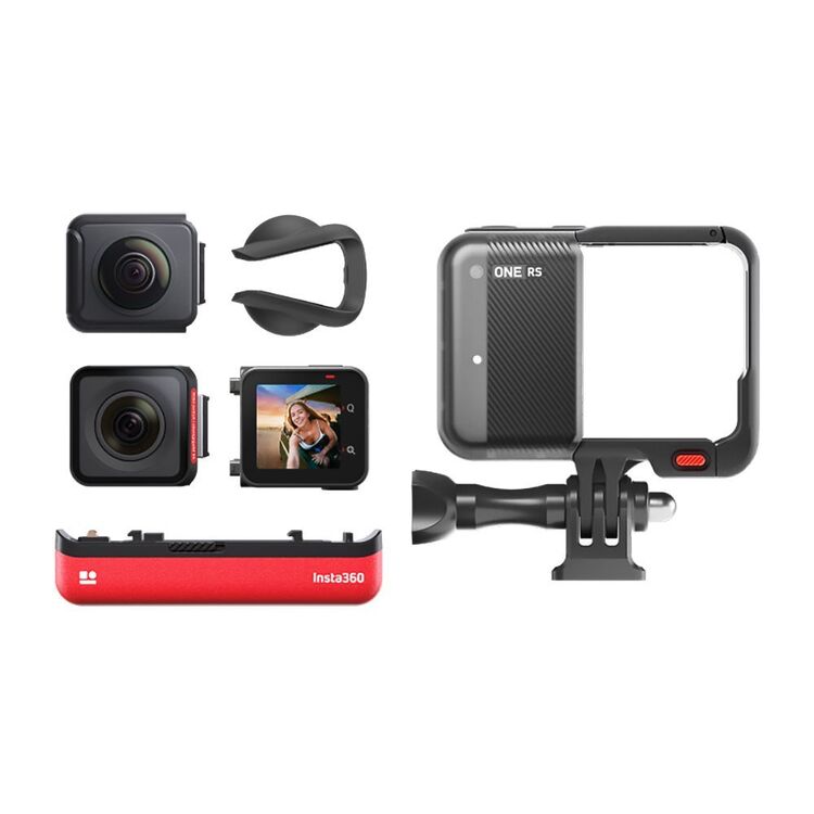 Insta360 ONE RS Twin Edition Action Cam Black