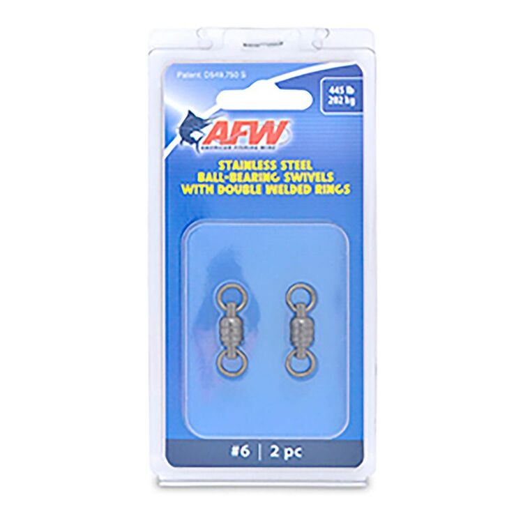 AFW Ball-Bearing Stainless Steel Snap Swivels