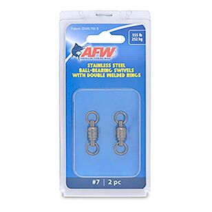 AFW Ball-Bearing Stainless Steel Swivels Grey