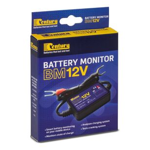 Century Battery Monitor BM12V Black