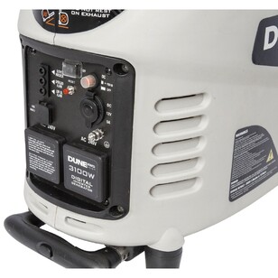 Dune 3100W Enclosed Inverter Generator Grey 3100W