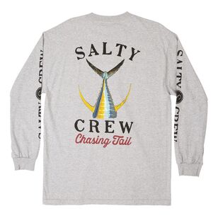 Salty Crew Tailed Long Sleeve Tee Athletic Heather Large