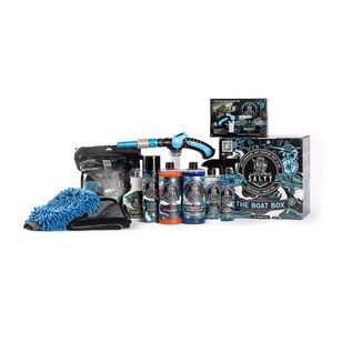 Salty Captain Boat Box Package Blue