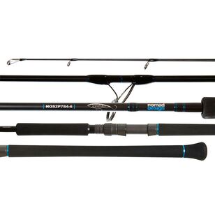 Nomad Offshore 7'8" 2pc 40-80lb Spin Rod Black 7'8"