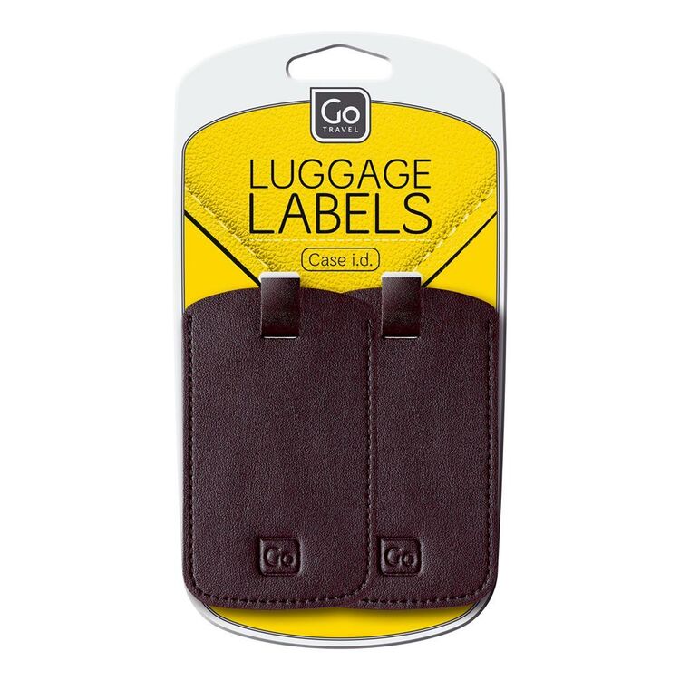 Go Travel Luggage Labels 2 Pack