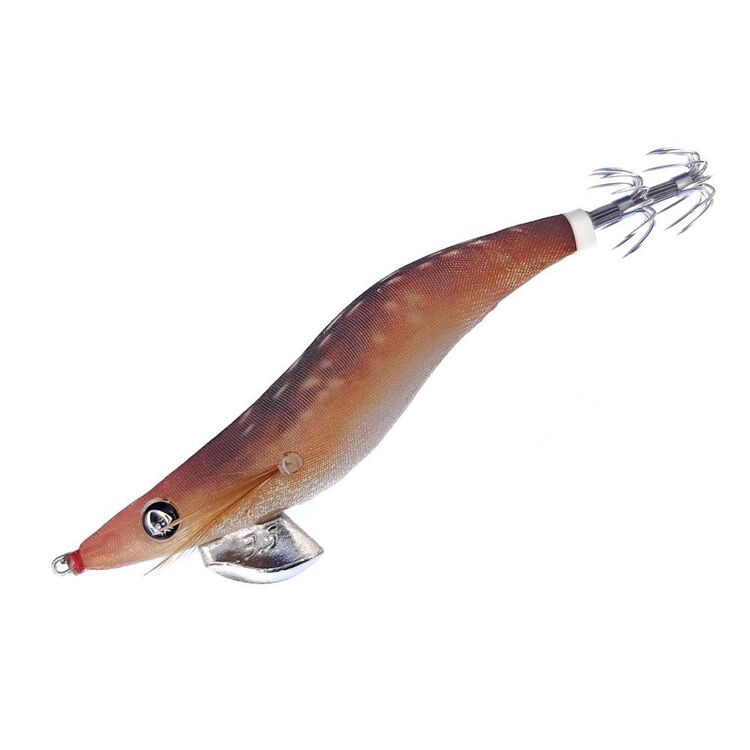 RUI SQUID JIG Y.E.S REVENGE Clear White UV RED FOIL BACK GLOW RATTLE SIZE 3.5 EB - Foto 7