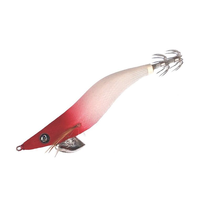 RUI SQUID JIG Y.E.S REVENGE Clear White UV RED FOIL BACK GLOW RATTLE SIZE 3.5 EB - Foto 8