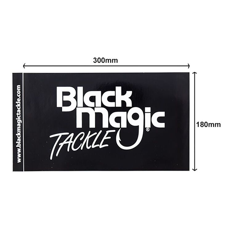 Black Magic Large Sticker Black
