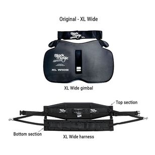 Black Magic Equalizer Set (XL Gimbal, XL Harness & Bag) Black
