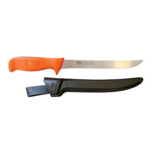 Black Magic Wide Blade Fillet Knife Orange 20 cm
