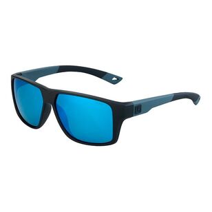 Bolle Brecken Sunglasses With Polarised Lenses Blue Mirror, Black & Grey One Size Fits Most