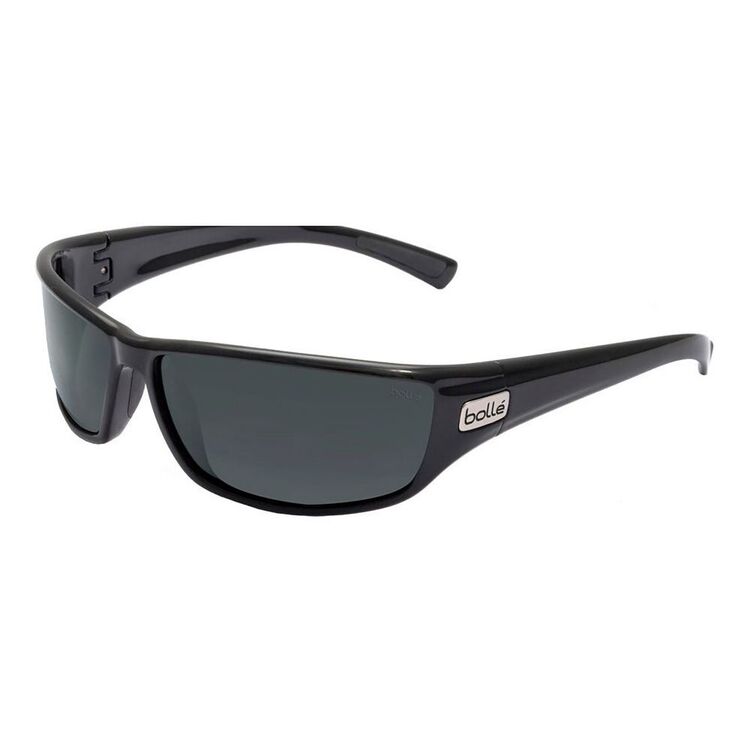 Bolle Python Sunglasses - Shiny Black / TNS Polarised Lenses