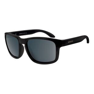 Dirty Dog Coerce 53668 Sunglasses - Satin Black / Grey Polarised Lenses Grey & Matte Black One Size Fits Most