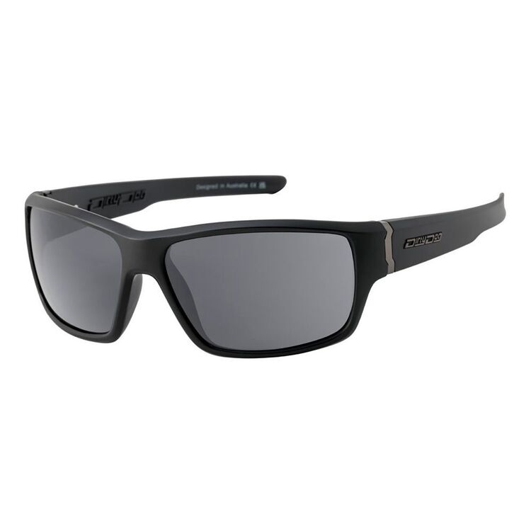 Dirty Dog Knox 53691 Sunglasses - Satin Black / Grey Polarised Lenses